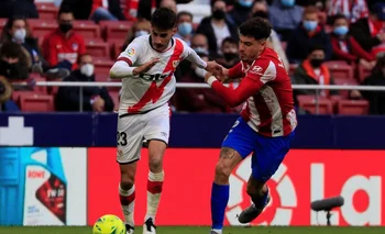 José María Giménez volvió este domingo tras más de un mes sin jugar por lesión, pero vio la quinta amarilla y no estará el fin de semana que viene frente a Villarreal