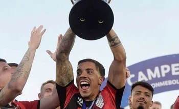 Terans ganó la Copa Sudamericana del año pasado con Paranaense