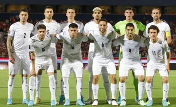 El equipo de Uruguay que ganó el jueves en Asunción