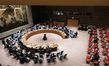 El Consejo de Seguridad de la ONU reunido el 31 de enero de 2021