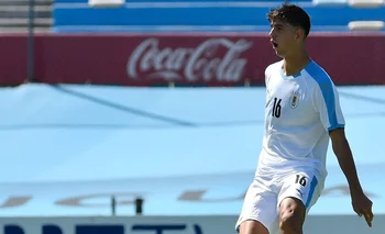 Facundo González en la selección uruguaya sub 20