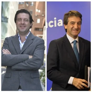 Ignacio Alonso, a la izquierda, y Pablo Ferrari, a la derecha. 