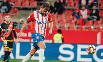 Cristhian Stuani marcó un doblete en Girona