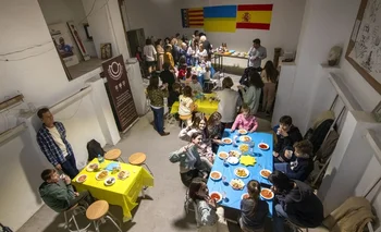Vuelven a Ucrania los menores acogidos en Navidad por familias valencianas.
