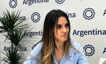 Yanina Martínez, subsecretaria de Turismo de la Argentina, esta semana en Fitur.