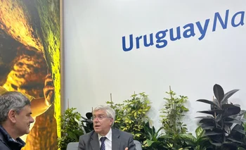 El ministro de Turismo de Uruguay, tabaré Viera, en diálogo con El Observador España en Fitur de Madrid.