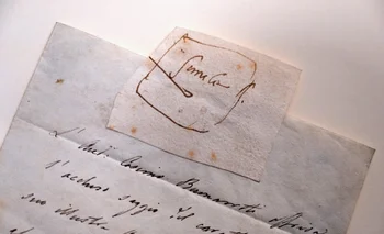 El dibujo está acompañado de una carta que Cósimo Buonarotti, último descendiente directo de Miguel Ángel, escrita en 1930, cuando se lo regaló a un amigo.