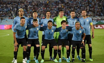 La oncena de Uruguay que venció a Venezuela