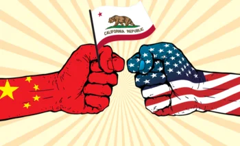 Relación entre China y California