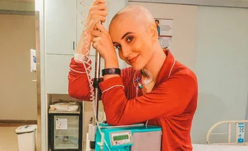 Después de ser diagnosticada con leucemia, Duda se sometió a tres ciclos de quimioterapia y un trasplante de médula ósea