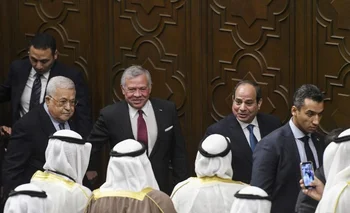 El presidente Abdel Fattah el-Sisi de Egipto y el rey Abdullah II de Jordania asistieron a la Liga Árabe