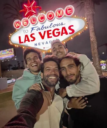 “24 horas en Las Vegas”: el video del Pelado Cáceres de paseo por la famosa ciudad