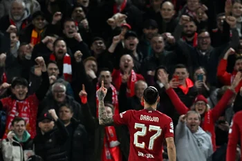 Darwin Núñez le da la victoria a Liverpool ante Real Madrid
