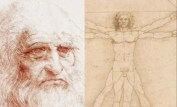 Hombre de Vitruvio, de Leonardo Da Vinci