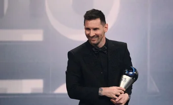 Messi, reciente ganador del premio The Best