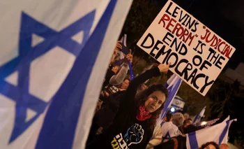 Los reservistas pidieron al gobierno del primer ministro Benjamin Netanyahu que detuviera la legislación judicial propuesta