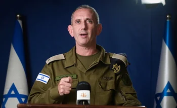 El portavoz del ejército israelí Daniel Hagari hizo el anuncio en una conferencia de prensa.