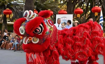 Celebración del Año Nuevo Chino en Punta del Este