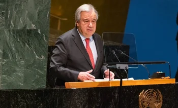 "Hay gobiernos que ignoran y socavan los mismos principios del multilateralismo, sin rendir cuentas en absoluto”, denunció Guterres.