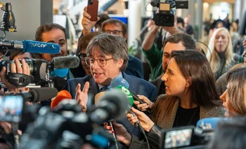 El expresidente de la Generalitat fugado, Carles Puigdemont.