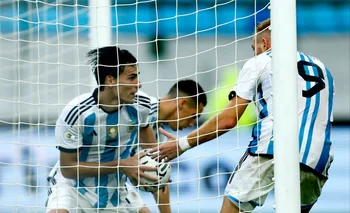 Argentina llegó al empate contra Paraguay