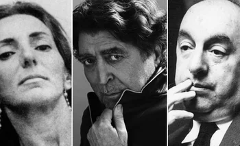 Idea Vilariño, Joaquín Sabina y Pablo Neruda