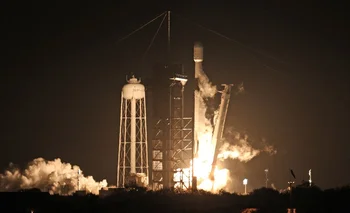 Así fue el despegue de la nave a bordo de un cohete de SpaceX