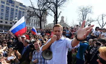 "Sé que las tinieblas desaparecerán, que ganaremos, que Rusia se convertirá en un país pacífico, luminoso y feliz", escribió Navalni el año pasado.