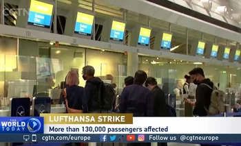 La huelga de febrero de este año obligó a cancelar vuelos y miles de pasajeros quedaron en tierra. 