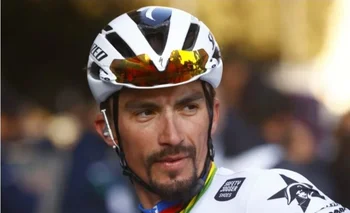 Julian Alaphilippe es doble campeón del mundo de ciclismo