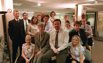 El elenco de la versión británica de The Office