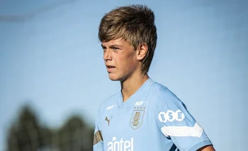 Benjamín Cavenaghi, hijo de Fernando, en la selección que jugará el Sudamericano sub 16 este año