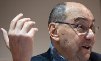 El vicepresidente del Parlamento Europeo entre 1999-2014, Alejo Vidal-Quadras, ofrece una rueda de prensa, en la Asociación de la Prensa,