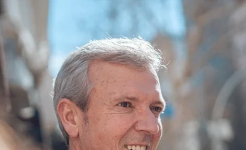 El presidente de la Xunta en funciones y líder del PPdeG, Alfonso Rueda, a su llegada a una reunión del Comité Ejecutivo Nacional, en la sede del Partido Popular, a 20 de febrero de 2024, en Madrid (España).