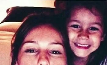 Pampita y su hija Blanca, fallecida en 2012 