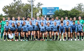 La selección uruguaya de fútbol femenino