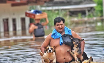 La ciudad de Cobija, al norte del país, fue uno de los lugares más afectados por las lluvias.