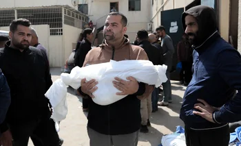 Escenas diarias de niños muertos en la Franja de Gaza.