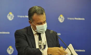 El ministro de Salud Pública, Daniel Salinas