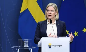 Primera ministra sueca, Magdalena Andersson