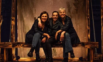 María Mendive, Gabriela Iribarren y Marisa Bentancur