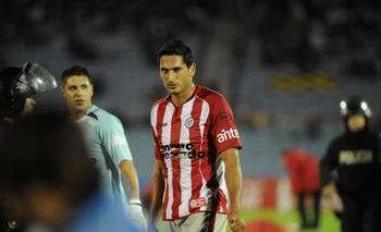 Sebastián Taborda en 2012, como jugador de River Plate
