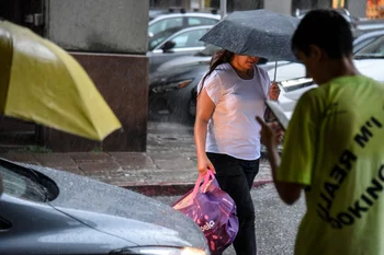 La alerta se trata de una "perturbación atmosférica afecta al país generando precipitaciones, algunas puntualmente intensas en cortos períodos"