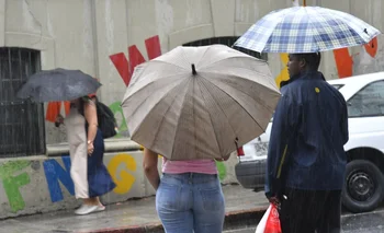 Inumet espera lluvias para la mitad sur del país