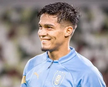 Matías Arezo está pronto para debutar con Uruguay el martes ante Corea del Sur