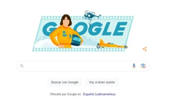 El doodle de Google en homenaje a Kitty O
