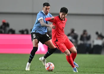 Matías Vecino convirtió el 2-1 ante Corea del Sur
