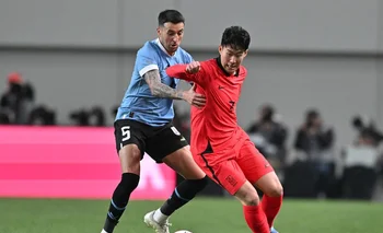 Matías Vecino convirtió el 2-1 ante Corea del Sur