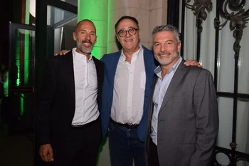Adrian Mariotta, Gerardo Schuster y Luis Yerle