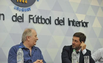 Mario Cheppi, presidente de OFI, e Ignacio Alonso, presidente de AUF